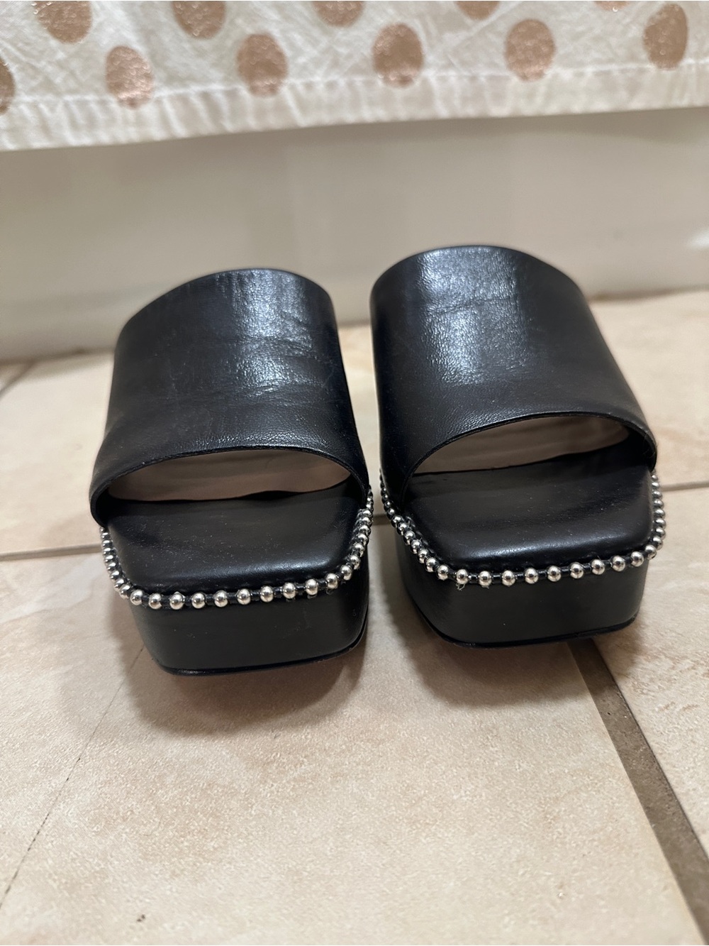 Rock Star Platform Slide Sandals